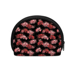 Japanese Cluster Amaryllis Pattern Print Coin Purse