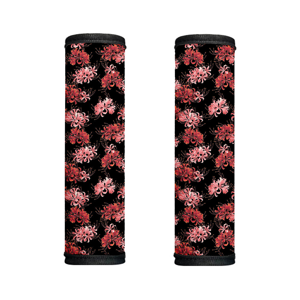 Japanese Cluster Amaryllis Pattern Print Handle Covers