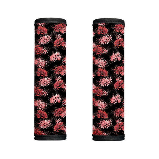 Japanese Cluster Amaryllis Pattern Print Handle Covers