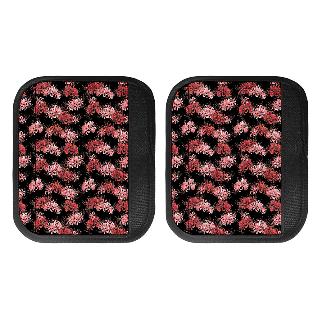 Japanese Cluster Amaryllis Pattern Print Handle Covers