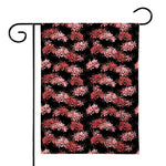 Japanese Cluster Amaryllis Pattern Print House Flag