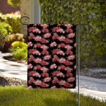 Japanese Cluster Amaryllis Pattern Print House Flag