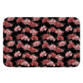 Japanese Cluster Amaryllis Pattern Print Indoor Door Mat