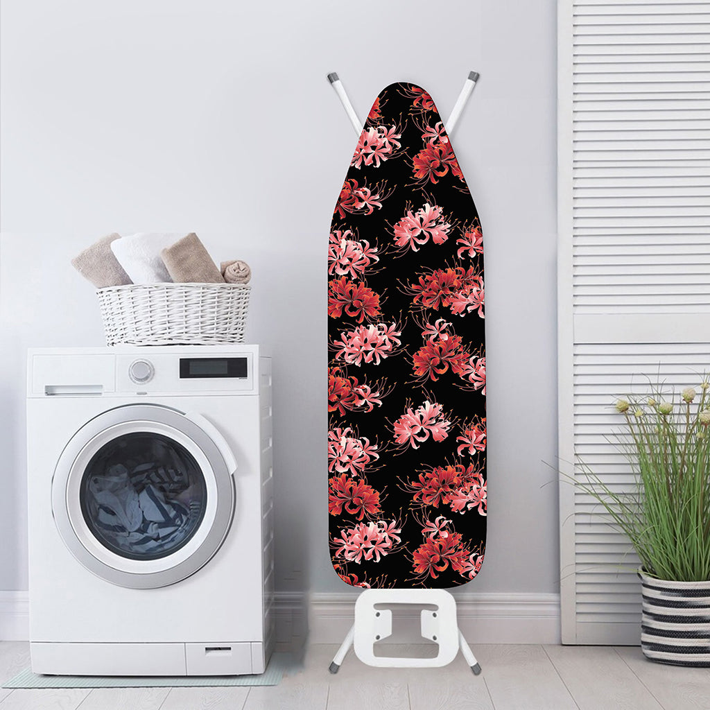 Japanese Cluster Amaryllis Pattern Print Ironing Board Cover