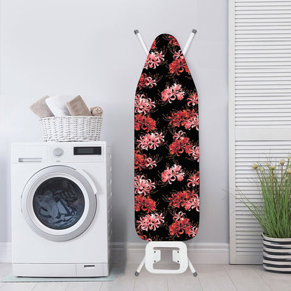 Japanese Cluster Amaryllis Pattern Print Ironing Board Cover