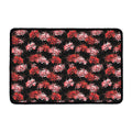 Japanese Cluster Amaryllis Pattern Print Kitchen Mat