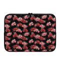 Japanese Cluster Amaryllis Pattern Print Laptop Sleeve
