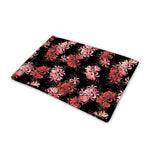 Japanese Cluster Amaryllis Pattern Print Pet Cooling Mat Cover