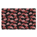 Japanese Cluster Amaryllis Pattern Print Polyester Doormat