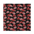 Japanese Cluster Amaryllis Pattern Print Silk Bandana
