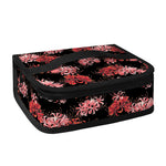 Japanese Cluster Amaryllis Pattern Print Small Lunch Bag