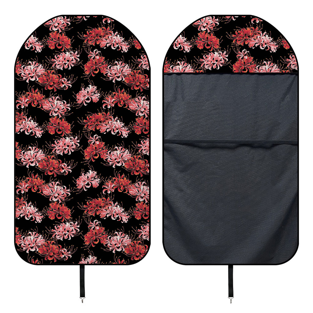 Japanese Cluster Amaryllis Pattern Print Waterproof Car Seat Cover