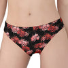 Japanese Cluster Amaryllis Pattern Print Women's Panties