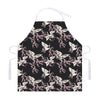 Japanese Crane Bird Pattern Print Adjustable Apron