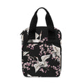 Japanese Crane Bird Pattern Print Bible Tote Bag
