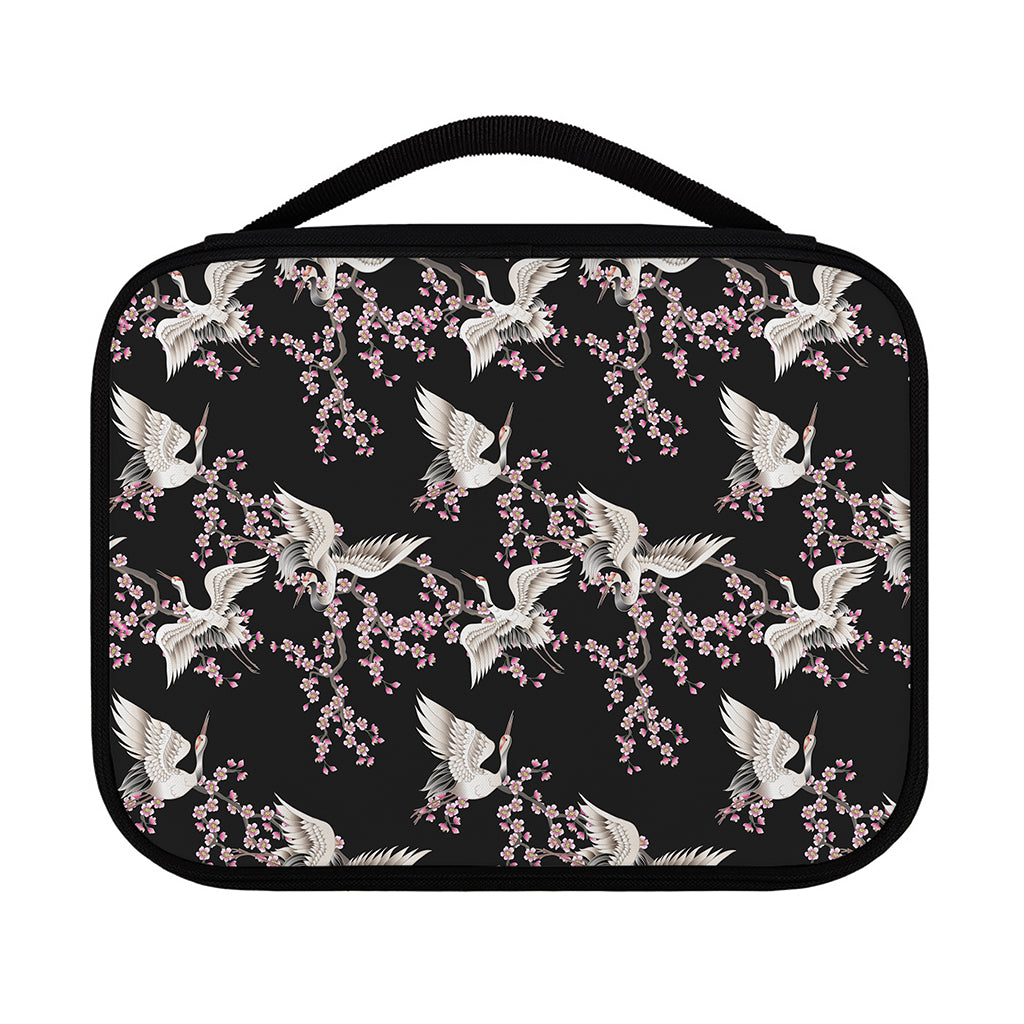 Japanese Crane Bird Pattern Print Classic Bible Case