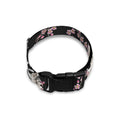 Japanese Crane Bird Pattern Print Dog Collar