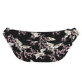Japanese Crane Bird Pattern Print Fanny Pack