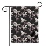 Japanese Crane Bird Pattern Print House Flag