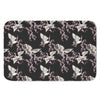 Japanese Crane Bird Pattern Print Indoor Door Mat