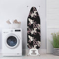 Japanese Crane Bird Pattern Print Ironing Board Cover