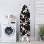 Japanese Crane Bird Pattern Print Ironing Board Cover