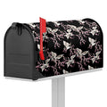 Japanese Crane Bird Pattern Print Mailbox Cover