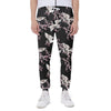 Japanese Crane Bird Pattern Print Scuba Joggers