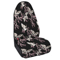 Japanese Crane Bird Pattern Print Waterproof Car Seat Cover