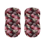 Japanese Cranes And Chrysanthemums Print Bar Stool Covers