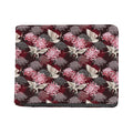 Japanese Cranes And Chrysanthemums Print Bifold Wallet