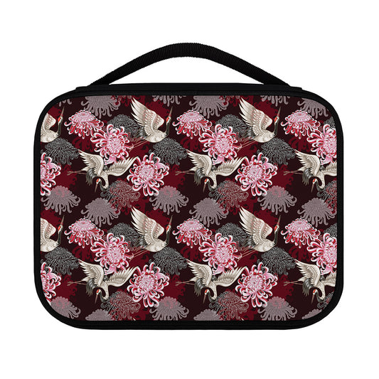 Japanese Cranes And Chrysanthemums Print Classic Bible Case