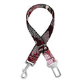 Japanese Cranes And Chrysanthemums Print Dog Seat Belt