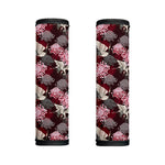 Japanese Cranes And Chrysanthemums Print Handle Covers