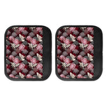 Japanese Cranes And Chrysanthemums Print Handle Covers