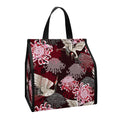 Japanese Cranes And Chrysanthemums Print Insulated Lunch Tote