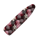 Japanese Cranes And Chrysanthemums Print Ironing Board Cover