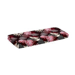 Japanese Cranes And Chrysanthemums Print Piano Keyboard Cover