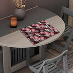 Japanese Cranes And Chrysanthemums Print Placemat