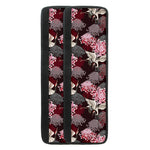 Japanese Cranes And Chrysanthemums Print Refrigerator Handle Covers