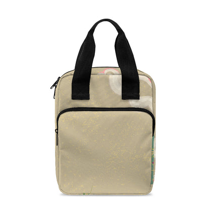 Japanese Cranes At Sunset Print Bible Tote Bag