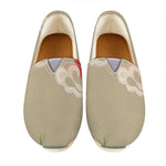 Japanese Cranes At Sunset Print Casual Shoes