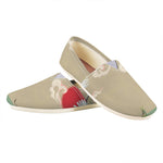 Japanese Cranes At Sunset Print Casual Shoes
