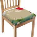 Japanese Cranes At Sunset Print Chair Cushion Cover