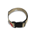 Japanese Cranes At Sunset Print Dog Collar