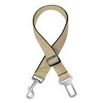 Japanese Cranes At Sunset Print Dog Seat Belt