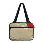 Japanese Cranes At Sunset Print Double Strap Bible Bag