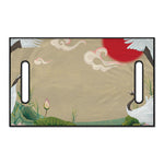 Japanese Cranes At Sunset Print Golf Cart Seat Cover