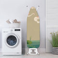 Japanese Cranes At Sunset Print Ironing Board Cover