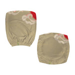 Japanese Cranes At Sunset Print Office Chair Cover